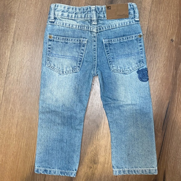 •NWOT• Kitestrings by Hartstrings Boys Slim Fit Denim Jeans w/ Embroidery (2T) - Picture 2 of 4